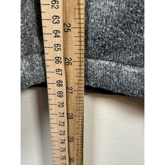 ATHLETA Truckee Jacket Heather Gray Women's XL Track Coat Full Zip Quilted - Picture 5 of 9